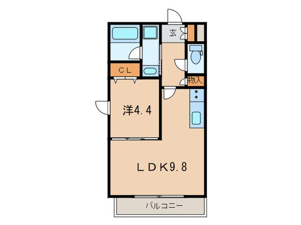 ヴィラージュMの物件間取画像